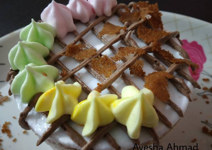 Recipe of Favorite Eggless Vanilla Cake