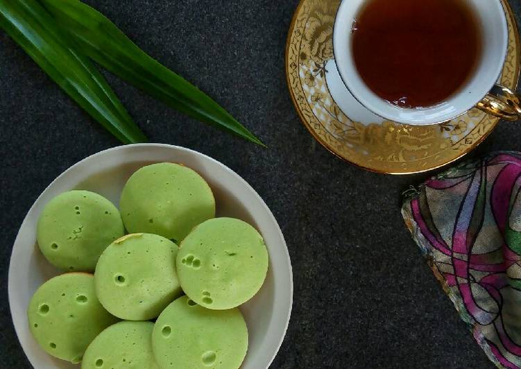 Langkah Mudah untuk Membuat Kue Cubit Pandan, Bikin Ngiler