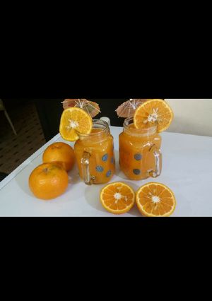 A picture of Fresh orange juice.