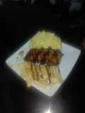 Costillas a la BBQ en ahumador