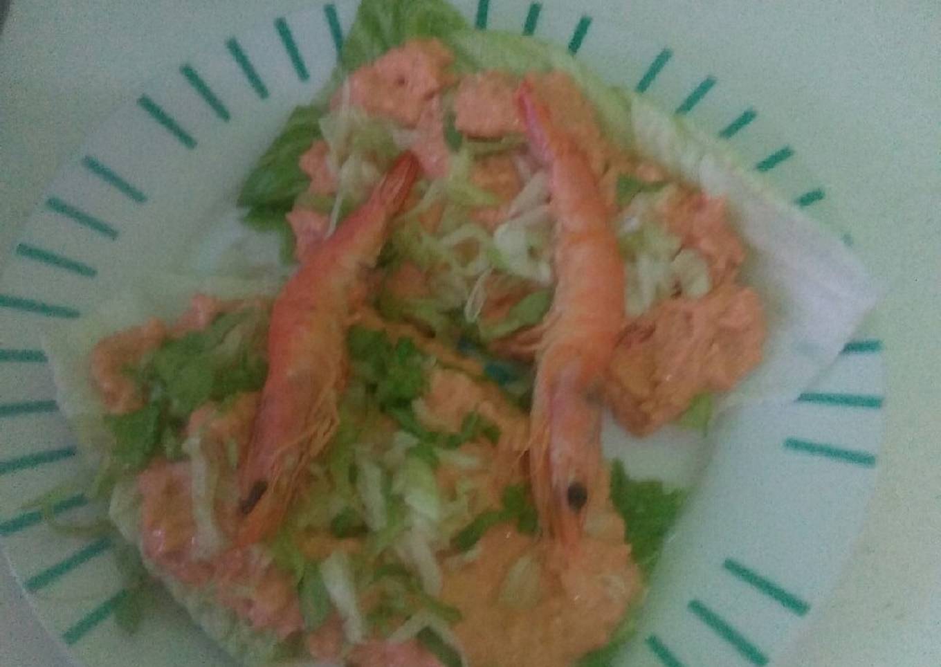 Cóctel de💠 marisco 🍍Con Thermomix🍴 a mi manera💠