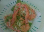 Una foto de merluza en salsa thermomix