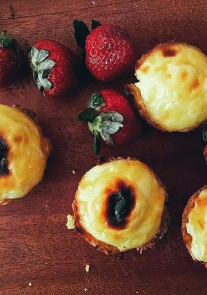 Hình của món Tart Phô Mai (video mình ghi link bên dưới).