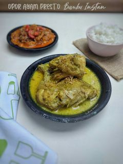 Foto resep Frozen Food : Opor Ayam Presto Bumbu Instant
