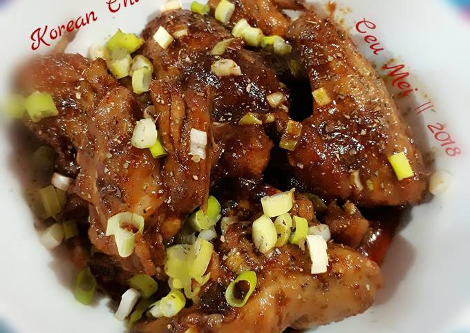 Resep Korean Chicken Wings Anti Gagal