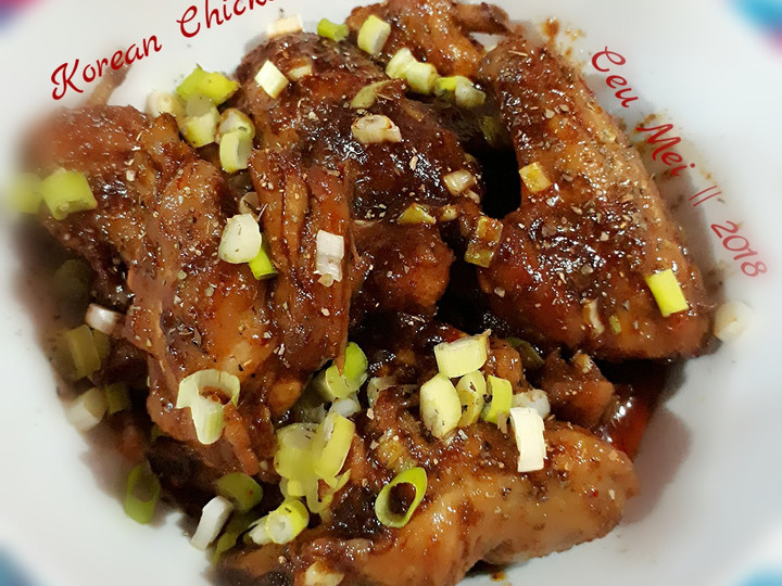 Resep Korean Chicken Wings Anti Gagal