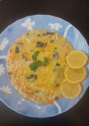 عکسی از دستور سوپ شیر