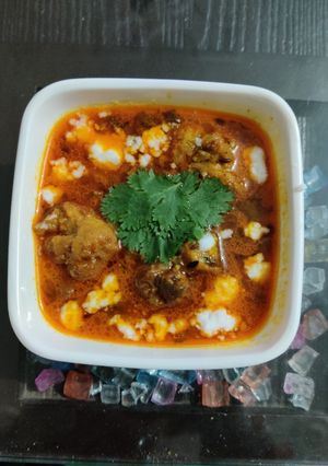 A picture of Malai kofta.