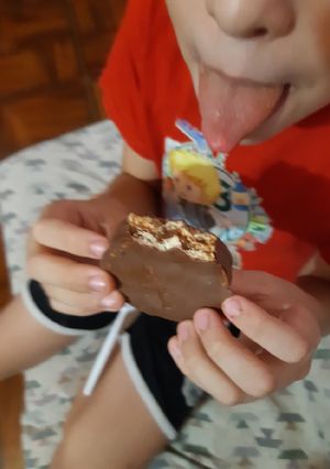 Una foto de Falsos alfajores