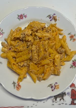Puha Liza Sertés-Cheddar tészta receptje recept fotója