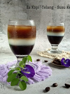 Foto resep 49.3~ Es Kopi - Telang - Susu Kedelai