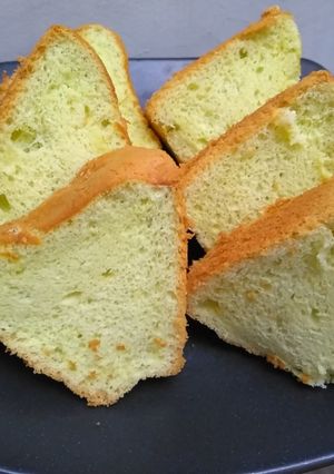 Foto resep Chiffon Cake Pandan (loyang tulban)