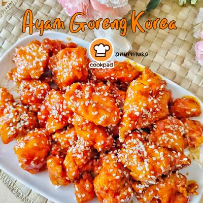 Resipi Ayam Goreng Korea Oleh Anur Musa Cookpad