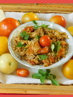 தக்காளி புலவ்(tomato pulao recipe in tamil) செய்முறை முக்கிய புகைப்படம்