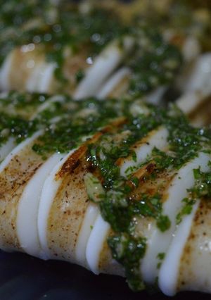Una foto de Calamares a la plancha