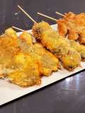Crispy Skewered Katsu with Rice Flour Batter