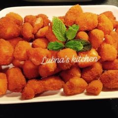Homemade Chicken Nuggets: A picture of Homemade Chicken Nuggets:.