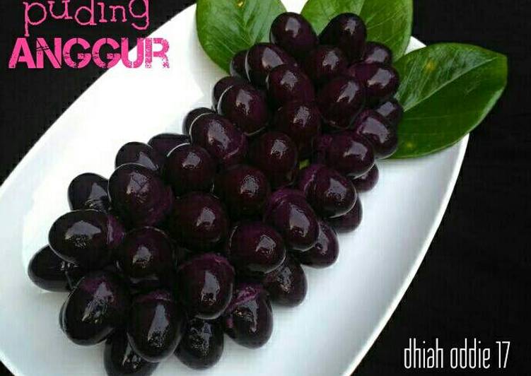 Olahan Puding anggur | Cara Buat Puding anggur Yang Bisa Manjain Lidah