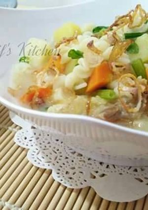 Foto resep Sup daging macaroni