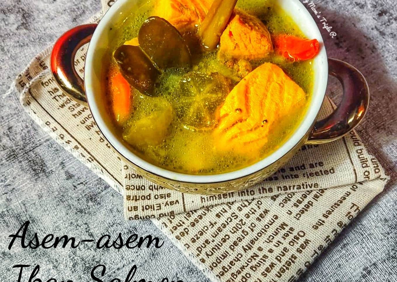 Asem-asem Ikan Salmon