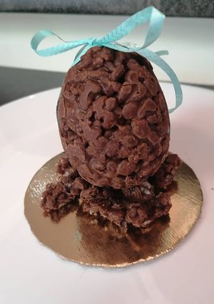 Une photo de Crispy egg