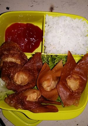 Foto resep Pangsit goreng ala chef melina
