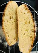Bánh mì ko cần thiết nhồi bột căn bạn dạng tỷ trọng 1 bột : 1 nước