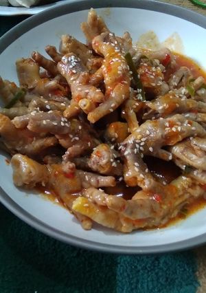 Foto resep Ceker Pedas Korea #BringBackMemories