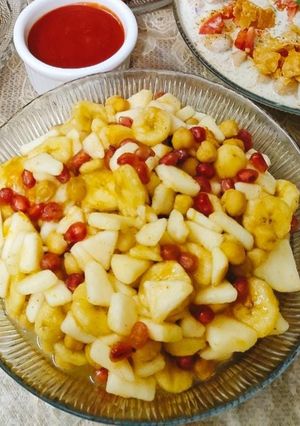 A picture of Mix Fruit Chaat.