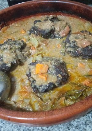 Foto principal de Carrillada al vino rosado y almendra