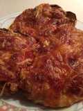 Berenjenas rellenas de atún y bacon
