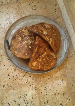 صورة لوصفة خبزة تنور الليبيه
