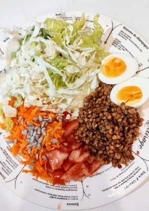 Una foto de Ensalada proteica🥗