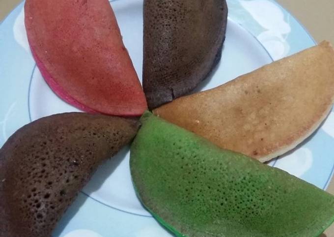 Martabak Lipat Rainbow KEKINIAN ANTI GAGAL