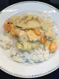 Chicken Blanquette & Basmati Rice