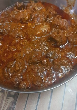 A picture of Mutton korma মটন (কোরমা).