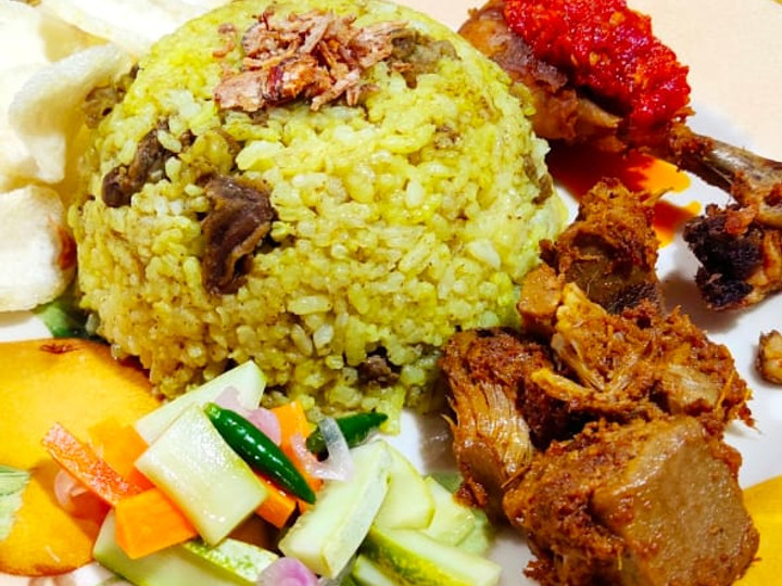 Anti Ribet, Membuat Nasi Kebuli Daging Sapi Magicom Istimewa