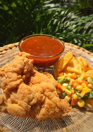 Foto resep Ayam krispi saus barbeque