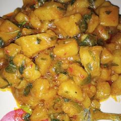 A picture of Yam porridge.