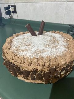 Una foto de Torta tres leches de chocolate