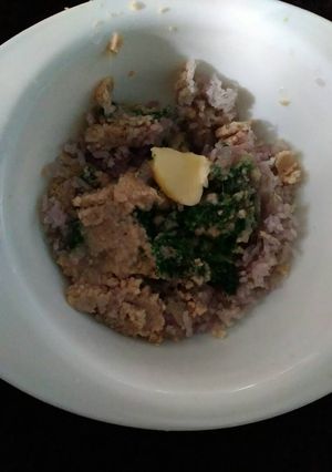 Foto resep MPASI 7 BULAN ubi+tempe+bayam