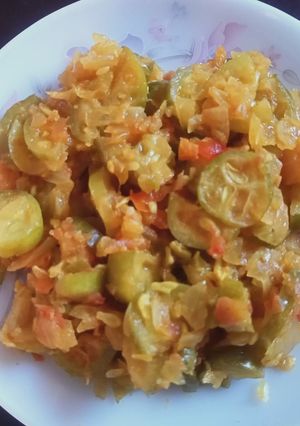 கோவக்காய் பொரியல்(kovakkai poriyal recipe in tamil) செய்முறை முக்கிய புகைப்படம்