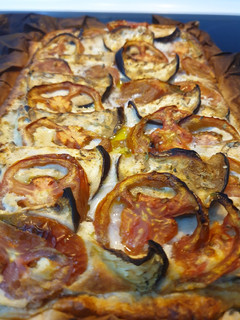 Foto principal de 🍅🍅Tarta rústica de Berenjena y tomate🍆🍆