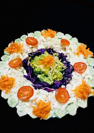عکسی از دستور ایده دیزایین سالاد