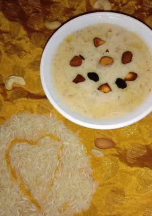 A picture of Navadanya payasam.