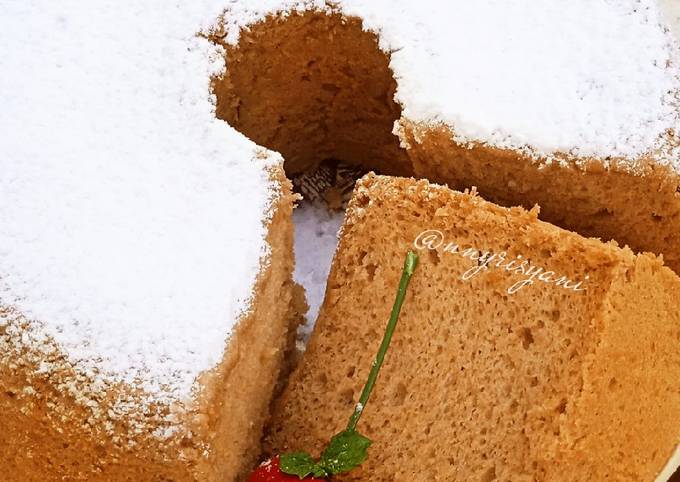 Resep Coffee Mocca Chiffon cake "putih telur", Lezat Sekali