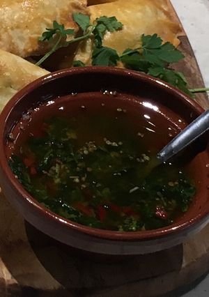 A picture of Chimichurri Sauce.