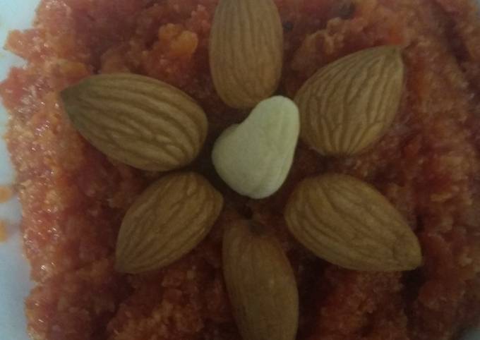 Shahi carrot halwa