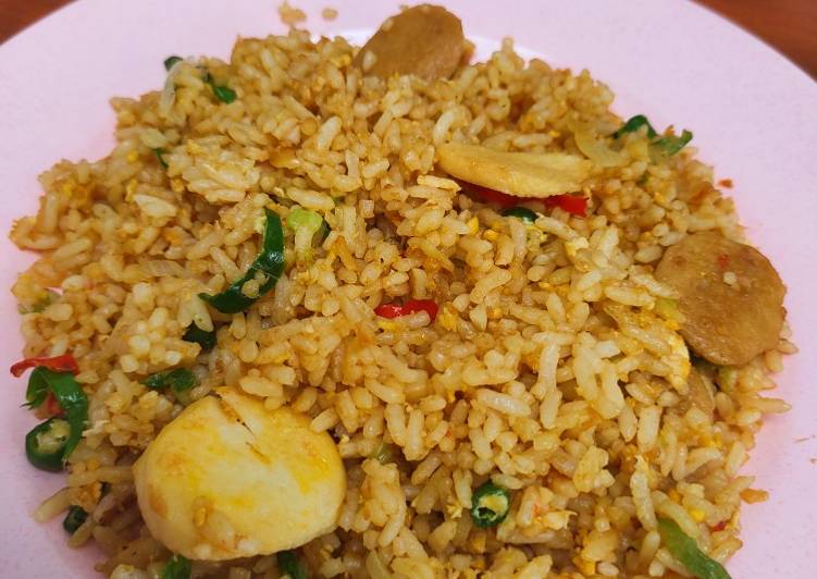 Cara Gampang Membuat Nasi Goreng ala Chinese Food (halal) yang Enak