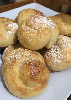 Una foto de Pan de leche